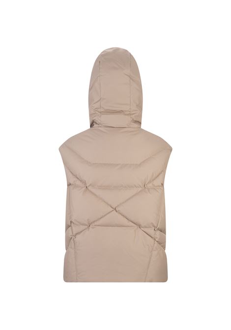 KHRISJOY Gilet Imbottito Khris Iconic Sabbia - KHRISJOY
