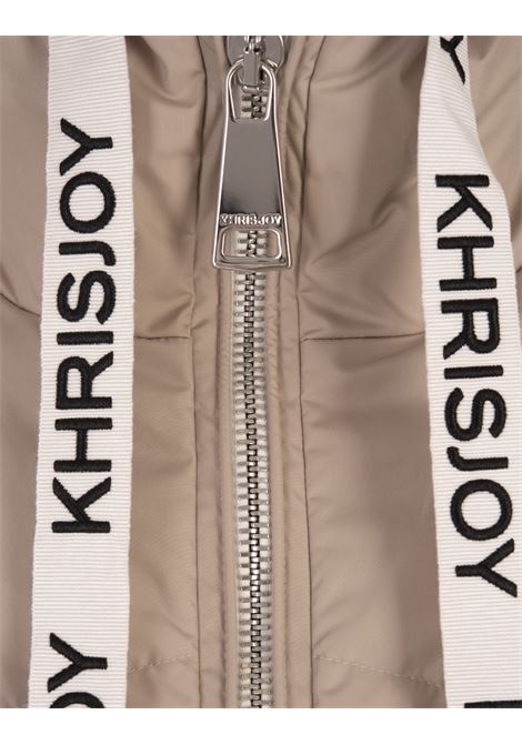 KHRISJOY Gilet Imbottito Khris Iconic Sabbia - KHRISJOY