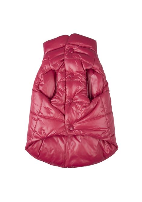 MONCLER Gilet Imbottito Per Cani Rosa Brillante - MONCLER