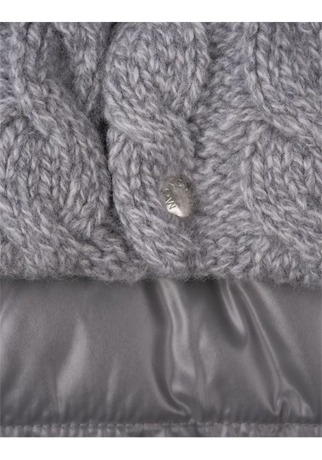 MONCLER Gilet Imbottito Reversibile Per Cani Grigio - MONCLER