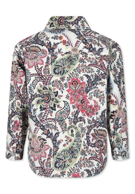 ETRO KIDS Giubbotto Outerwear Bianco Con Motivi Paisley - ETRO KIDS