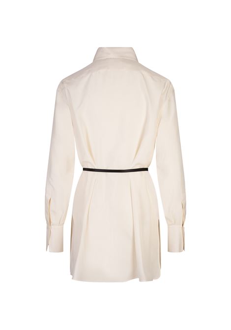GIVENCHY Camicia Voyou Bianca Con Cintura - GIVENCHY