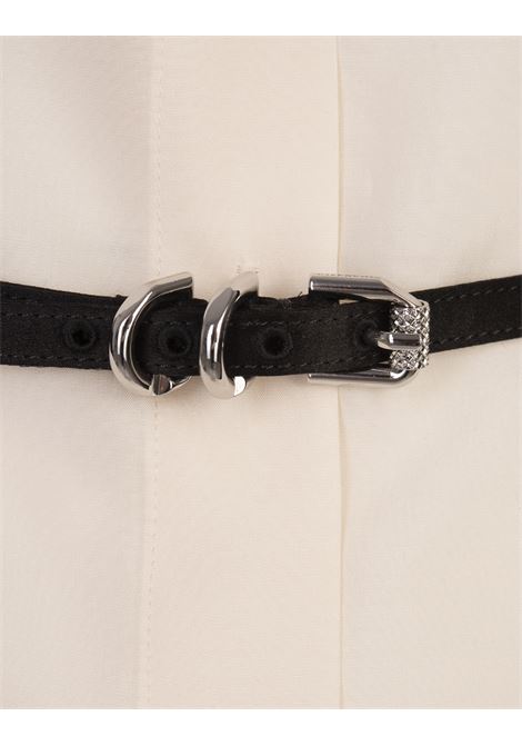 GIVENCHY Camicia Voyou Bianca Con Cintura - GIVENCHY