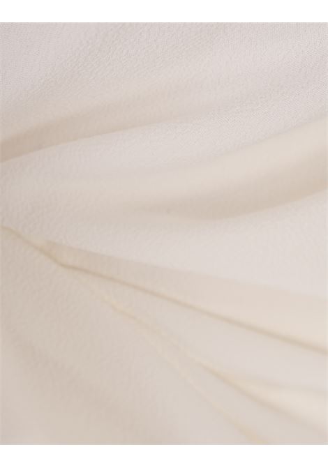 GLANSHIRT Camicia Bianca In Misto Seta - GLANSHIRT