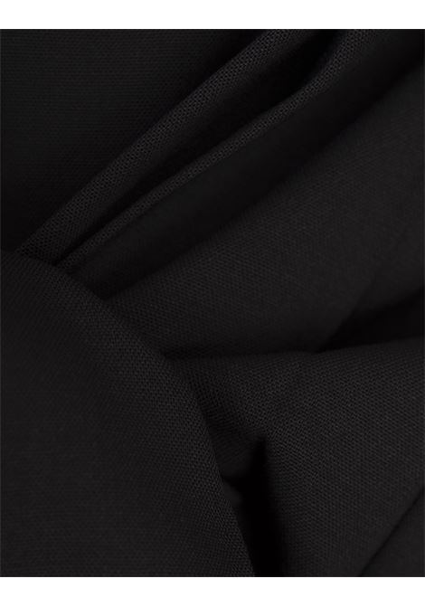 ERMANNO SCERVINO Gonna A Pieghe Nera Con Spacco - ERMANNO SCERVINO