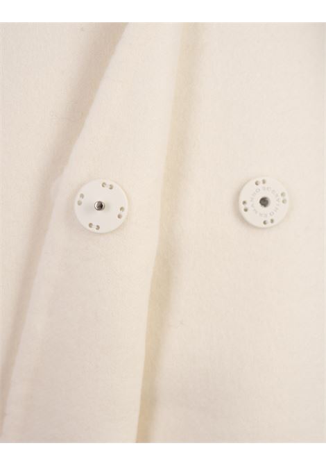 ERMANNO SCERVINO Gonna Corta Bianca Con Fiori Tridimensionali - ERMANNO SCERVINO