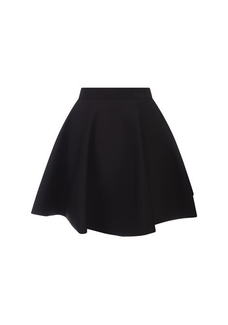 ALEXANDER MCQUEEN Gonna Corta Svasata Nera - ALEXANDER MCQUEEN