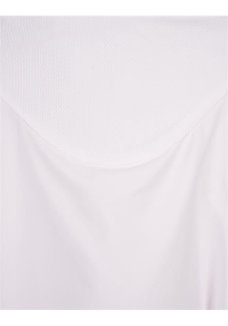 ALEXANDER MCQUEEN Gonna Midi Corsetto Bianca - ALEXANDER MCQUEEN