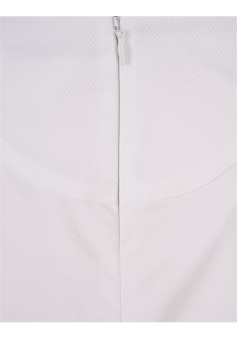 ALEXANDER MCQUEEN Gonna Midi Corsetto Bianca - ALEXANDER MCQUEEN