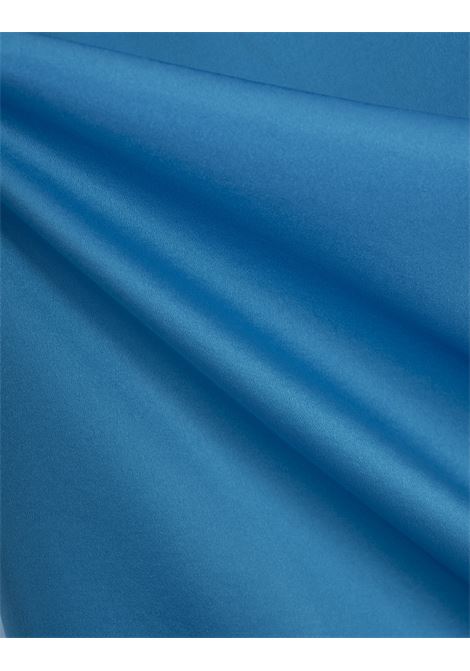 HER SHIRT T-Shirt In Seta Azzurra - HER SHIRT