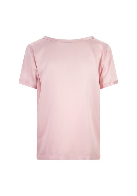 HER SHIRT T-Shirt In Seta Rosa - HER SHIRT