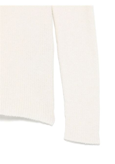 IL GUFO Dolcevita In Misto Lana Bianca - IL GUFO