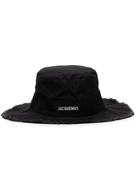 JACQUEMUS Cappello Le Bob Artichaut Nero - JACQUEMUS