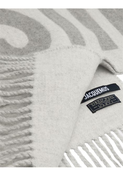 JACQUEMUS L'Echarpe Jacquemus Grigia - JACQUEMUS