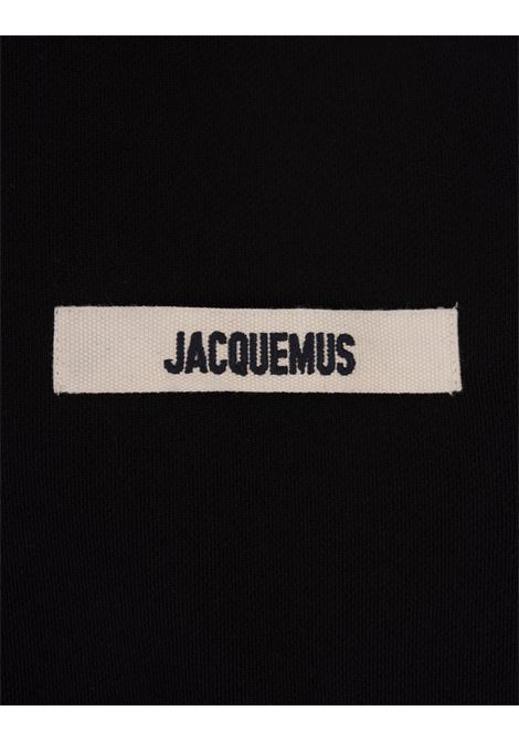 JACQUEMUS Le Hoodie Gros Grain Nera - JACQUEMUS
