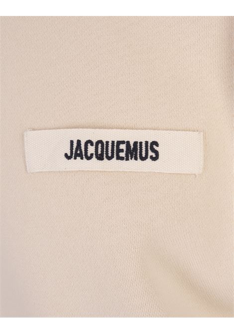 JACQUEMUS Le Sweatshirt Gros Grain Beige - JACQUEMUS