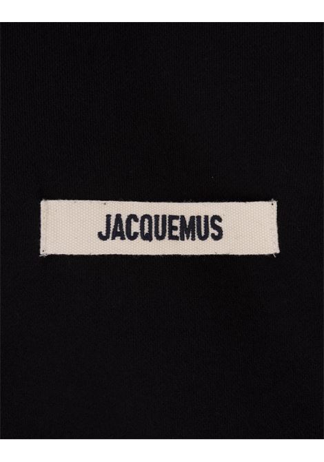 JACQUEMUS Le Sweatshirt Gros Grain Nera - JACQUEMUS