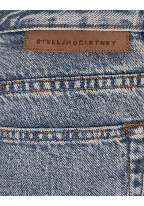 STELLA MCCARTNEY Jeans Affusolati A Vita Media Con Decorazione Fibbia - STELLA MCCARTNEY