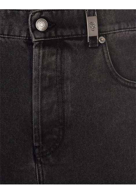 ALEXANDER MCQUEEN Jeans Baggy Grigi - ALEXANDER MCQUEEN
