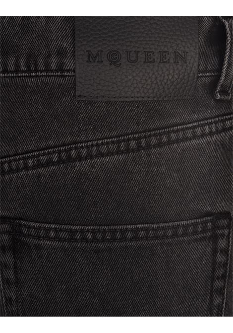 ALEXANDER MCQUEEN Jeans Baggy Grigi - ALEXANDER MCQUEEN