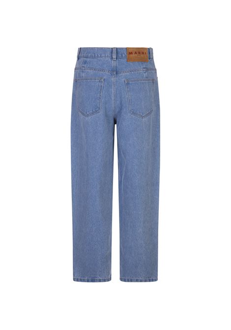 MARNI Jeans Carrot In Denim Biologioco Blu Cobalto - MARNI