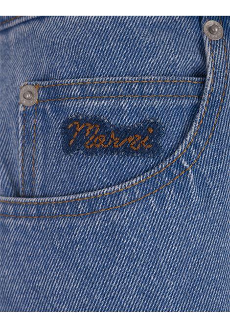 MARNI Jeans Carrot In Denim Biologioco Blu Cobalto - MARNI