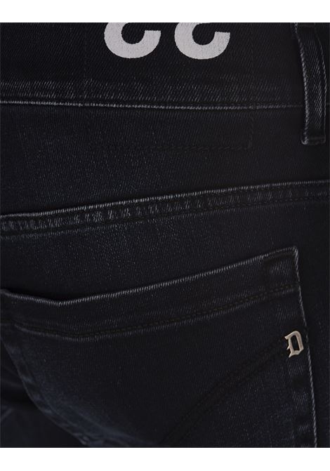 DONDUP Jeans George Skinny In Denim Stretch Blu Molto Scuro - DONDUP