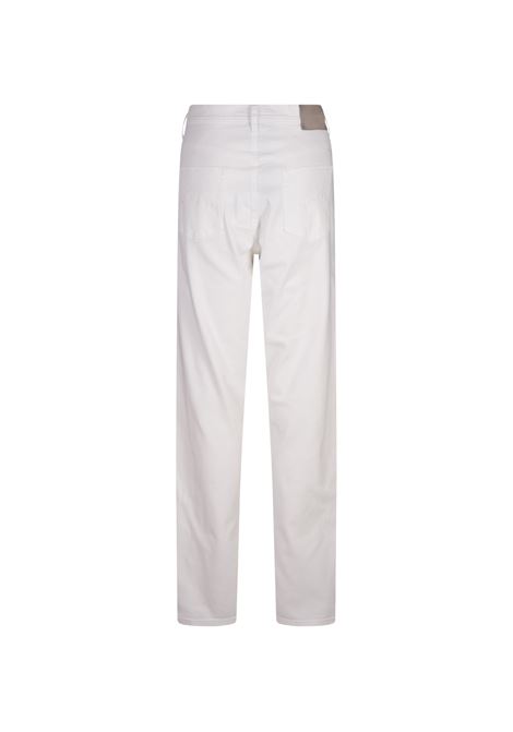 JACOB COHEN Jeans Gigi Over In Denim Bianco - JACOB COHEN