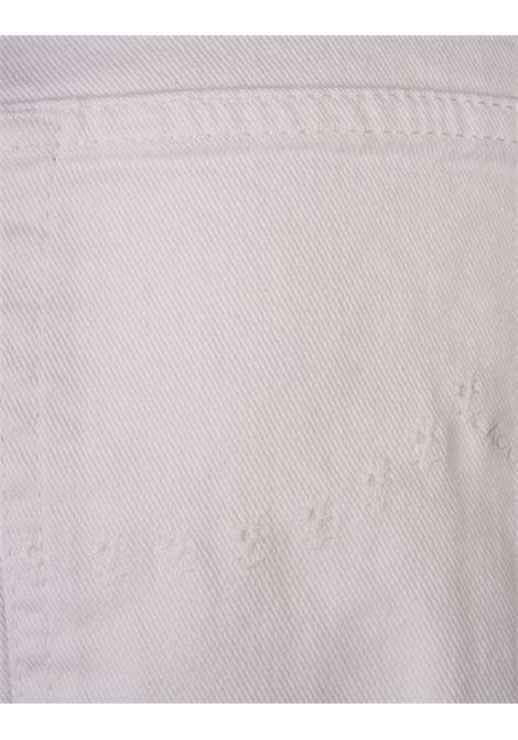 JACOB COHEN Jeans Gigi Over In Denim Bianco - JACOB COHEN