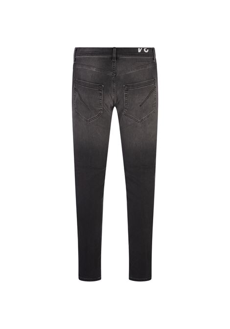 DONDUP Jeans Mius Slim Fit In Denim Stretch Grigio Scuro - DONDUP