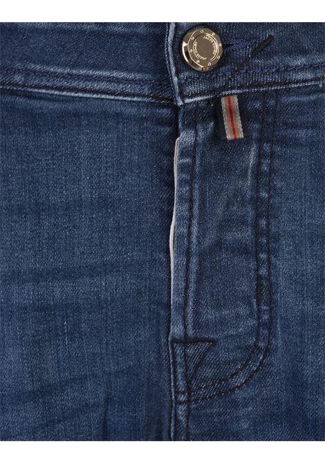 JACOB COHEN Jeans Nick Limited Edition Slim Fit In Denim Cimosato Stretch Blu Medio-Chiaro - JACOB COHEN