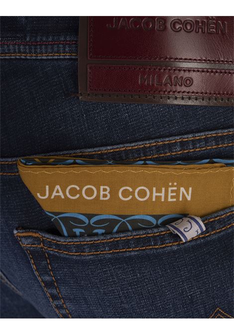 JACOB COHEN Jeans Nick Slim Fit In Denim Blu Scuro - JACOB COHEN