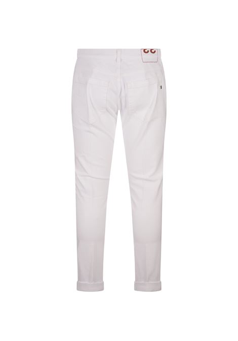 DONDUP Jeans Skinny George In Bull Stretch Bianco - DONDUP