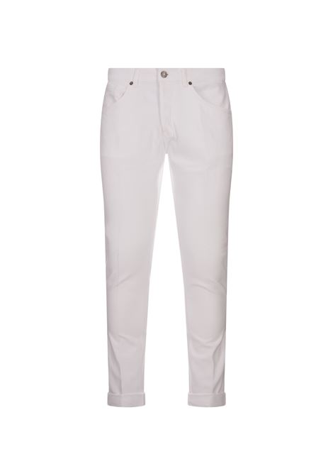 DONDUP Jeans Skinny George In Bull Stretch Bianco - DONDUP