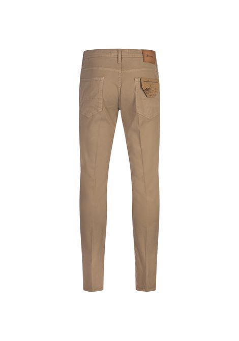 BSETTECENTO Jeans Slim Tapered In Denim Beige - BSETTECENTO