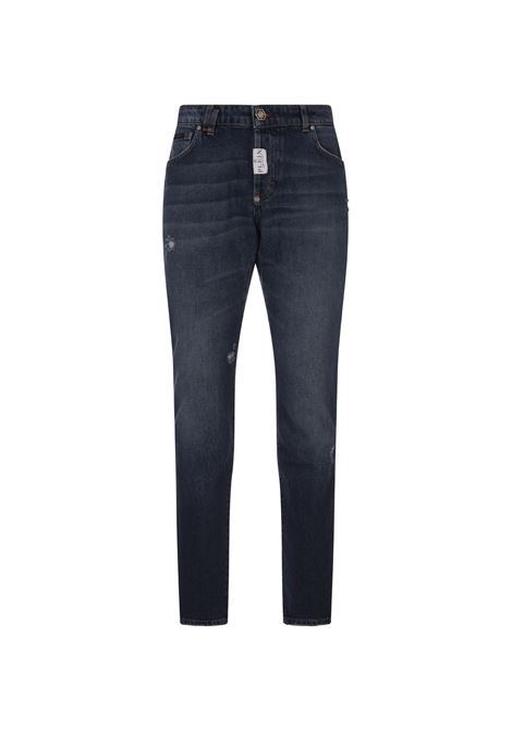 PHILIPP PLEIN Jeans Super Straight Cut Blu - PHILIPP PLEIN