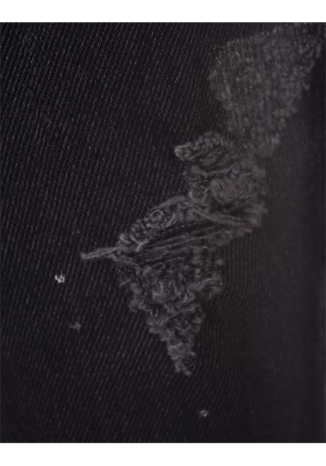 PHILIPP PLEIN Jeans Super Straight Cut Neri - PHILIPP PLEIN