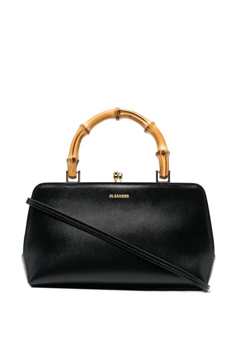 JIL SANDER Borsa Goji Bamboo Mini Nera - JIL SANDER
