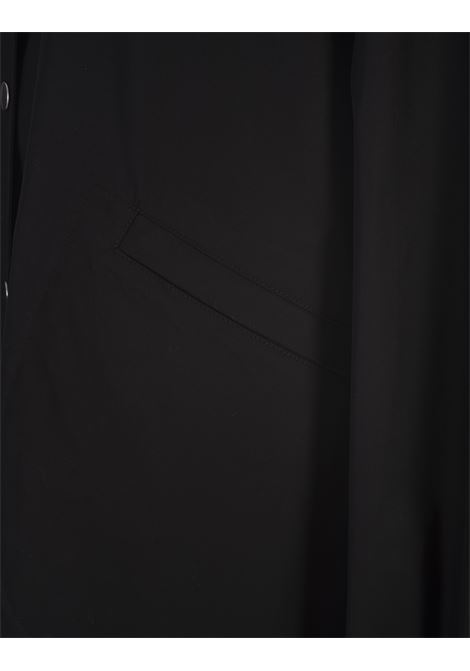 JIL SANDER Giubbotto Nero Con Logo - JIL SANDER