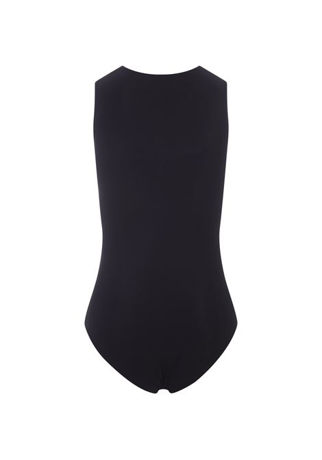 JIL SANDER Top Body Aderente Nero - JIL SANDER