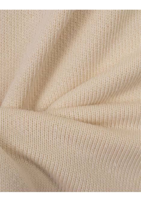 PALM ANGELS Joggers Flare Bianchi Con Banda Logo - PALM ANGELS