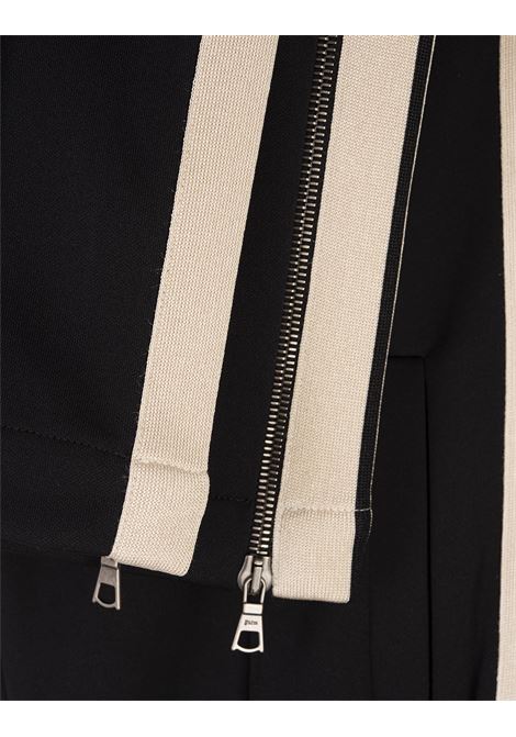 PALM ANGELS Joggers Neri Con Logo E Bande A Contrasto - PALM ANGELS