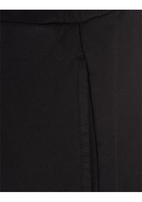 PALM ANGELS Joggers Neri Con Logo Sulla Vita - PALM ANGELS