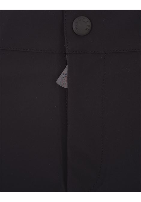 MONCLER GRENOBLE Joggers Neri In Hardshell - MONCLER GRENOBLE