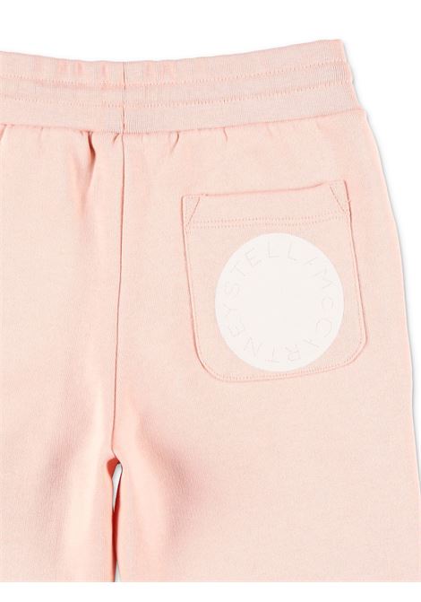 STELLA MCCARTNEY KIDS Joggers Rosa Con Disco Logo - STELLA MCCARTNEY KIDS