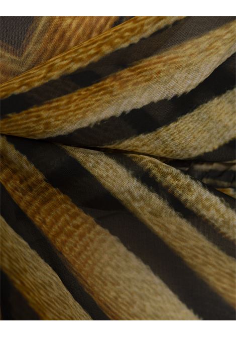 ROBERTO CAVALLI Kaftano Corto Con Stampa Ray Of Gold - ROBERTO CAVALLI