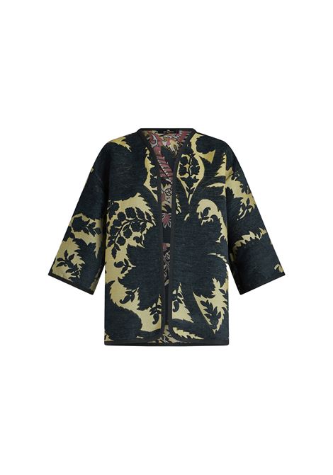 ETRO Kesa Reversibile In Ciniglia Jacquard Multicolore - ETRO