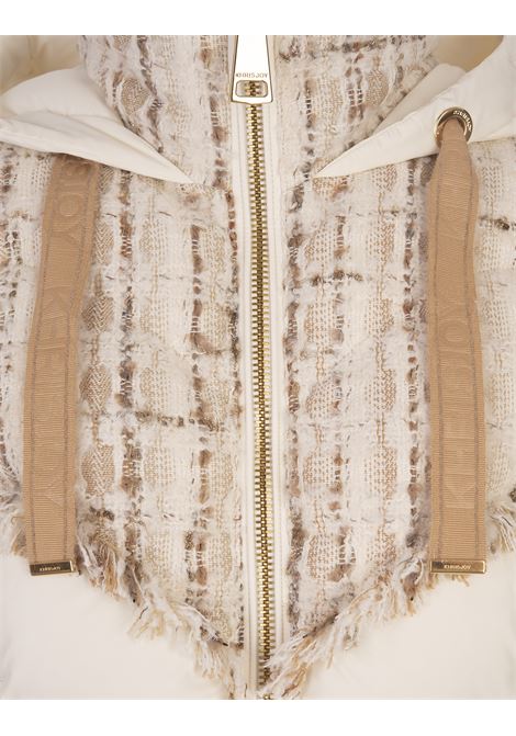 KHRISJOY Piumino Hug Tweed Butter - KHRISJOY