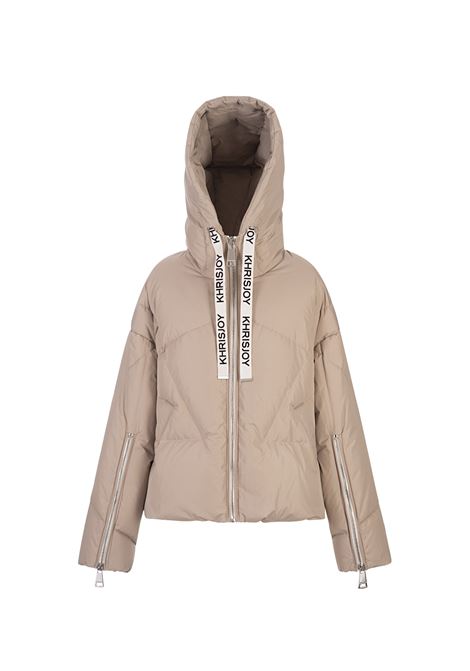 KHRISJOY Piumino Khris Iconic Sabbia - KHRISJOY