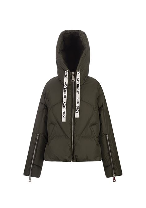 KHRISJOY Piumino Khris Iconic Verde - KHRISJOY